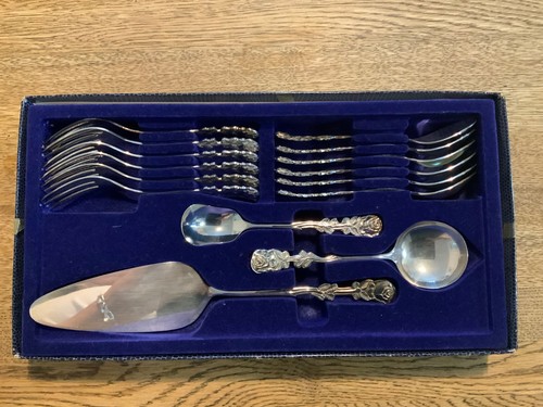 Cake server set floral - floral, handle