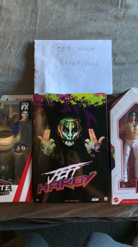 Jeff hardy aew black - hardy, light