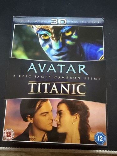 Avatar titanic blu ray 3d - avatar,