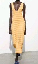 Size L Zara Yellow Striped