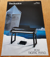 TECHNICS SX-PX1 digital piano sales brochure / keyboard catalogue