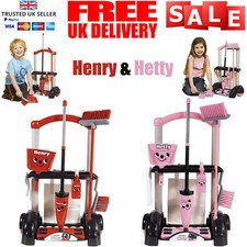 Henry Hetty Cleaning Trolley Vacuum Cleaner Hoover Casdon Kids Fun Role Play Toy