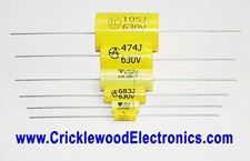 Polyester Axial Capacitor 250V 400V 630V1000V 1000pF to 4.7uF Audio Quality MKT
