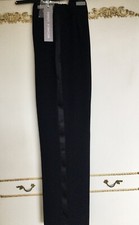 MICHAELA LOUISA  UK 10  Ladies  Black Side Stripe Evening Trouser  NWT  RRP £115