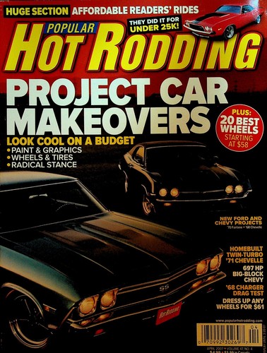 Popular hot rodding magazine - hot,