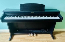 Sleek Black Electric Piano