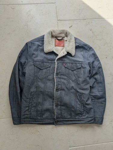 Levi grey sherpa lined - levi's,