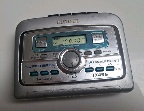 Aiwa tx496 personal stereo - tx496,