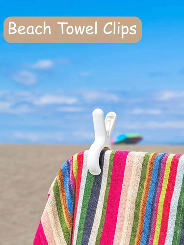 Beach towel clips non - slip, sun