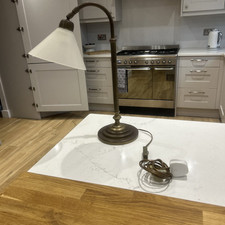 Vintage LAURA ASHLEY Desk Table or Bedside Lamp Art Deco Style 49cm High