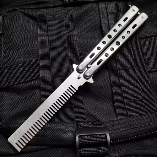 Butterfly black comb - black,