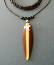 Surfer Necklace Shark Tooth Bracelet Mens Boys Blue Real Teeth Strong Cord
