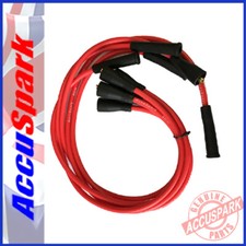 AccuSpark RED 8mm High Performance Silicon HT Leads for Ford Pinto Engines x1
