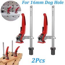 2x Bench Dog Clamp Set for