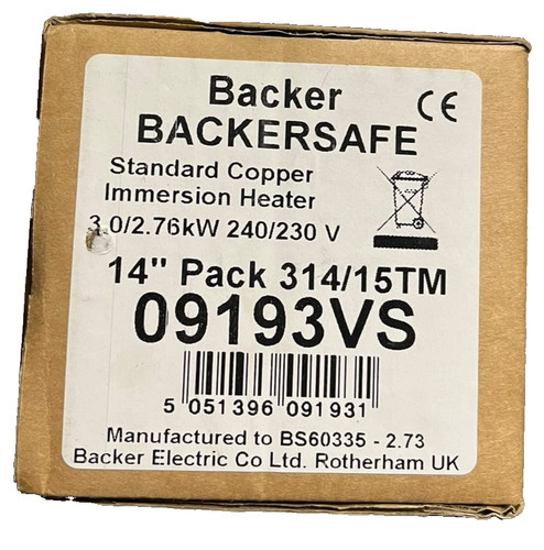 Backer backersafe standard - backersafe,