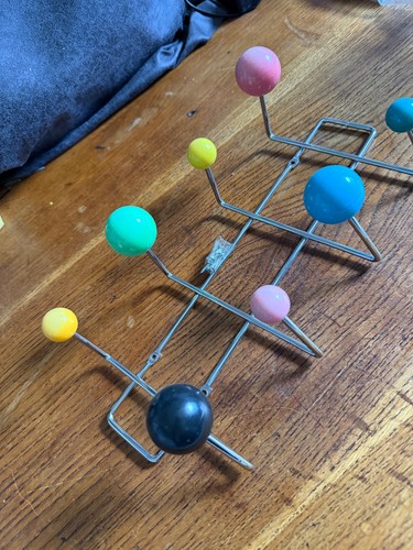 Retro multicoloured sputnik - retro,