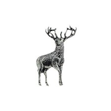 Stag Pewter Lapel Pin