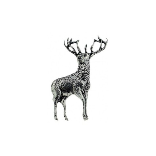 Stag pewter lapel - stag,