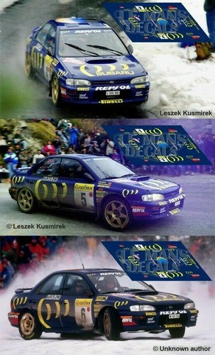 Decals subaru impreza wrc - subaru,