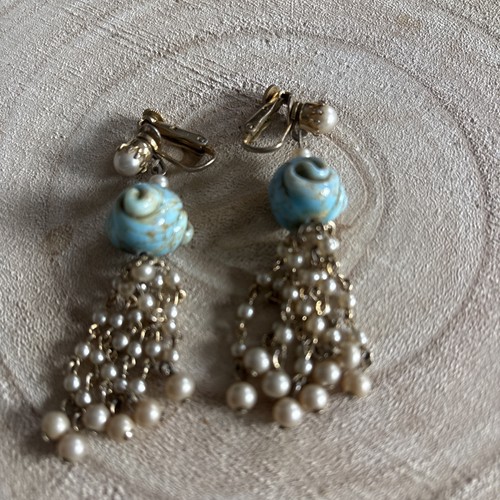 Vintage signed jewelcraft blue - signed,