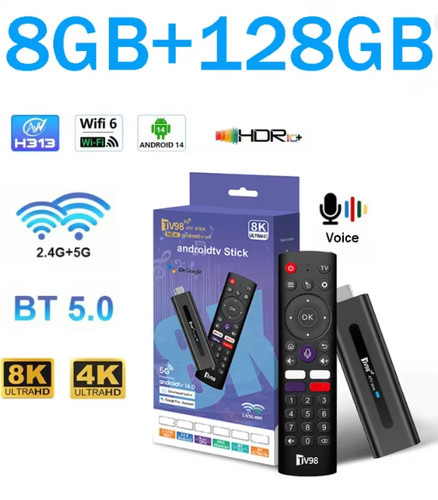 Tv98 stick android 5g - stick,