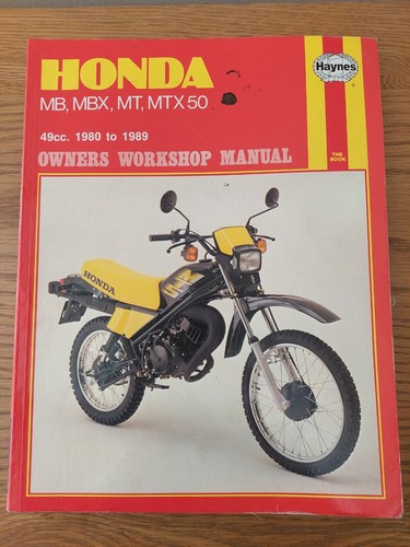 Haynes manual for honda mb50 - for,
