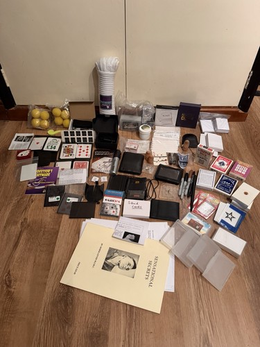 Huge job lot magic tricks - of,