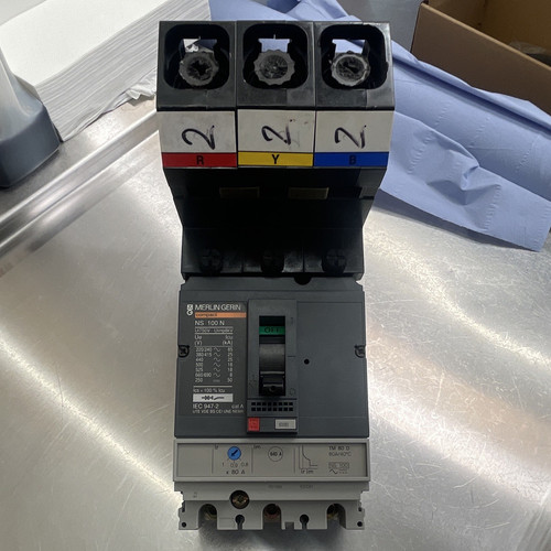 Merlin gerin ns100n pole 80a - merlin, 3-pole