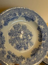 3 x  Blue & White transfer