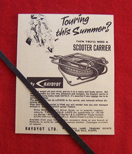 RAYDYOT SCOOTER CARRIER  1961