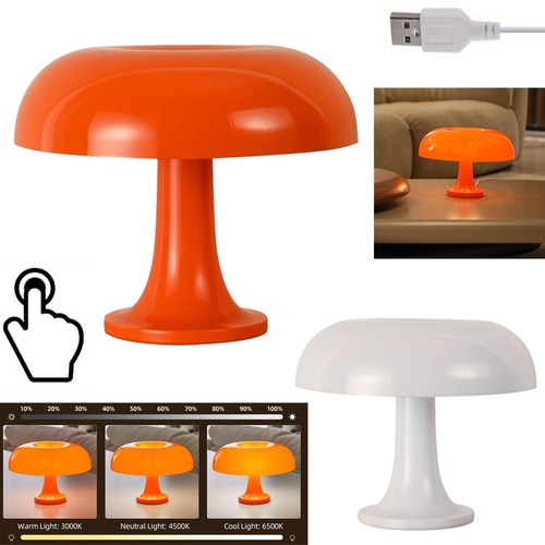Mushroom table lamp dimmable - table,