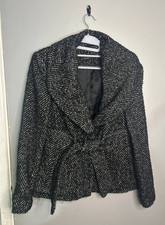 Zara Woman Herringbone Coat