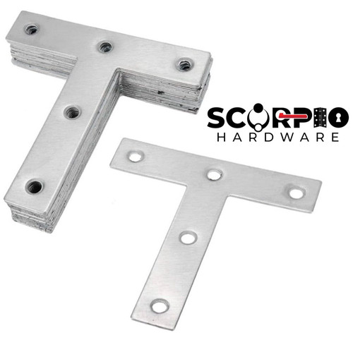 Plates flat metal fixing - t,