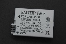 Battery for Canon EOS 550D