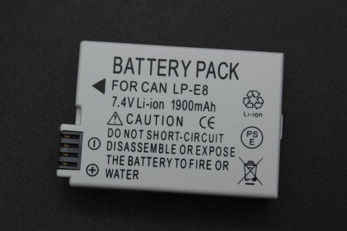 Battery for canon eos - battery, 550d