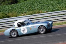 Austin Healey 100 M no69 Le Mans Classic 2018 Motorsport Photograph Picture
