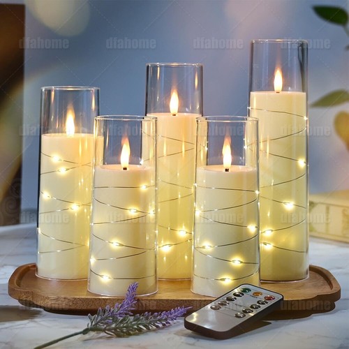 Pcs flickering flameless led - flameless,