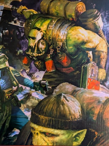 Ork kommando weapons - weapons, and