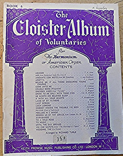 The cloister album - book,