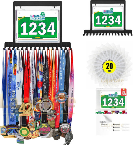 Race medal and - medal,