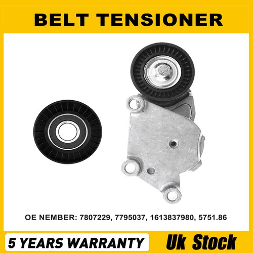 Auxiliary belt tensioner - tensioner, for
