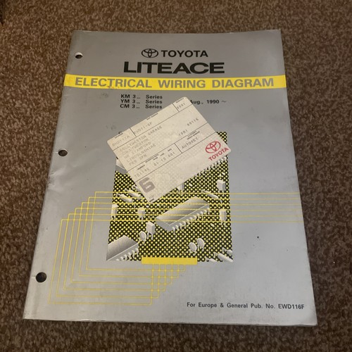 Toyota liteace km3 ym3 cm3 - liteace, cm3#