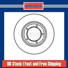 2x Brake Discs Vented For Land Rover Discovery MK1 3.5 Borg & Beck Front FTC0902