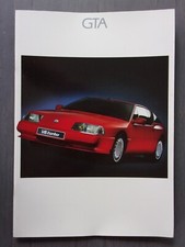 RENAULT GTA V6 & V6 TURBO by ALPINE orig 1989 UK Mkt Full 30pp Sales Brochure