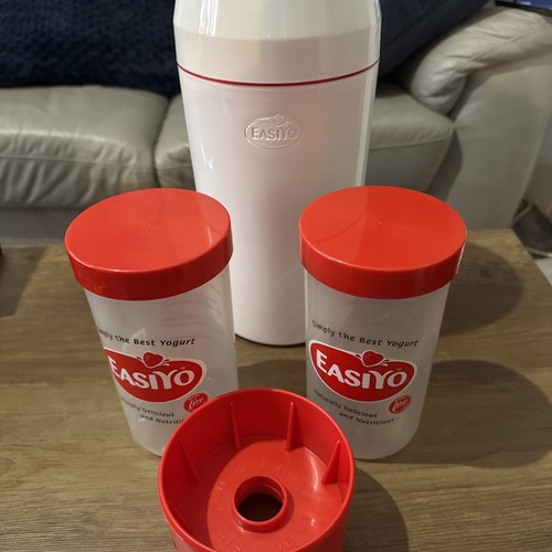 Easiyo yogurt maker white red - yogurt,