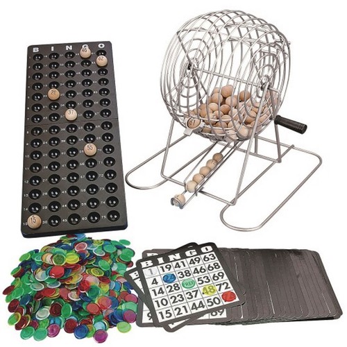 Premium family bingo set with - premium,