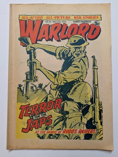 Warlord comic may - comic, 34,