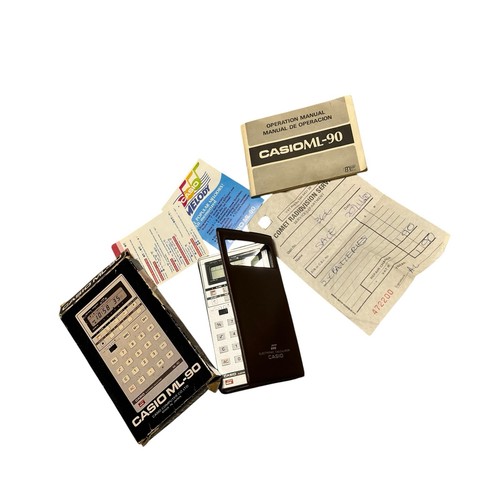 Vintage 1980s casio ml90 - vintage,