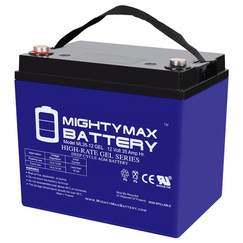 Mighty max 12v 35ah gel - mighty,