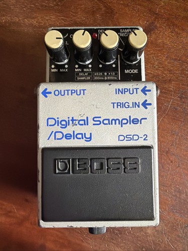Vintage boss dsd - dsd-2, digital